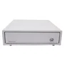 Approx Cajón portamonedas AppCash33WH Manual y Automático Blanco para efectivo